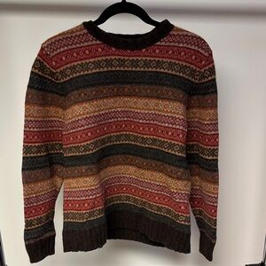 Gap Wool Multicolor Striped Sweater